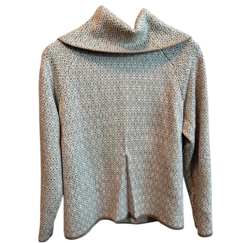 Tommy Bahama Women’s Large cowl neck wool/viscose sweater like 🆕, brown